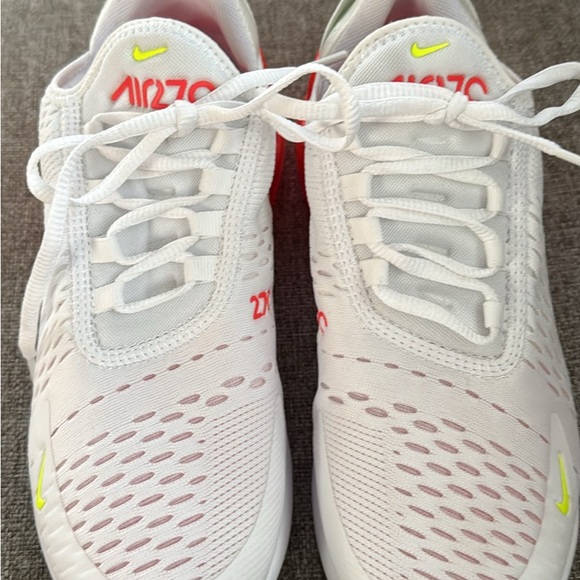 Nike Air Zoom White and Neon Sneakers - Picture 1 of 6